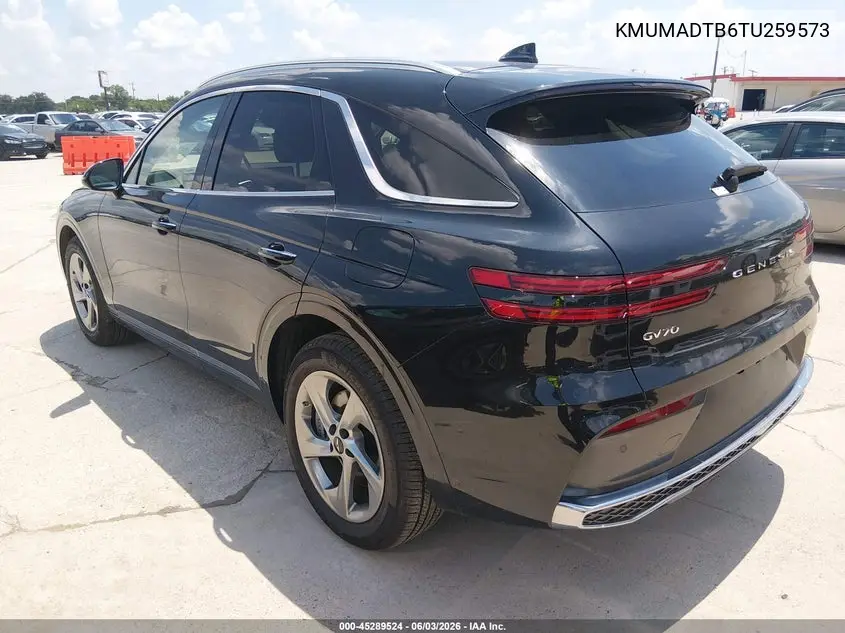 2026 Genesis Gv70 2.5T VIN: KMUMADTB6TU259573 Lot: 45289524