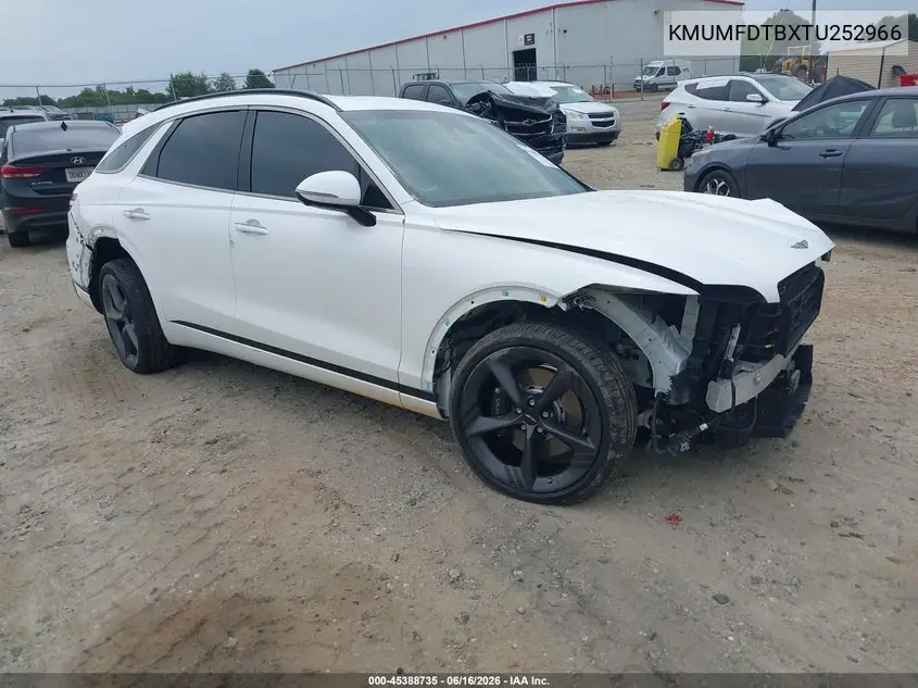 2026 Genesis Gv70 2.5T Sport Prestige VIN: KMUMFDTBXTU252966 Lot: 45388735