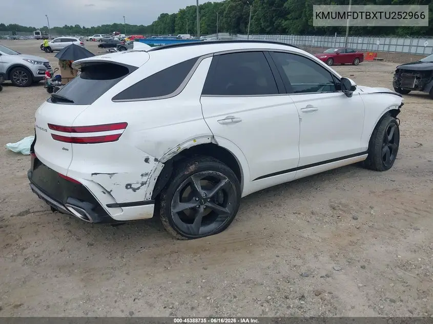 2026 Genesis Gv70 2.5T Sport Prestige VIN: KMUMFDTBXTU252966 Lot: 45388735