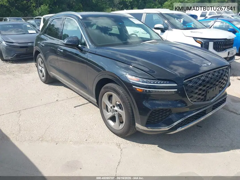 2026 Genesis Gv70 2.5T VIN: KMUMADTB0TU267541 Lot: 45395787