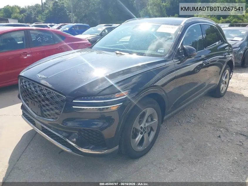 2026 Genesis Gv70 2.5T VIN: KMUMADTB0TU267541 Lot: 45395787