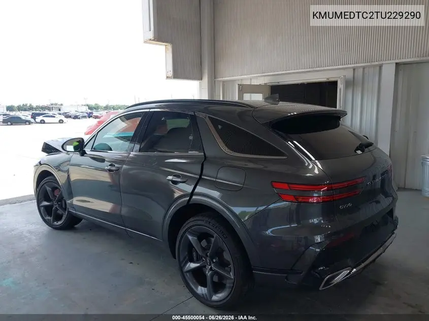 2026 Genesis Gv70 3.5T Sport Prestige VIN: KMUMEDTC2TU229290 Lot: 45500054