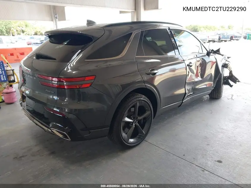 2026 Genesis Gv70 3.5T Sport Prestige VIN: KMUMEDTC2TU229290 Lot: 45500054