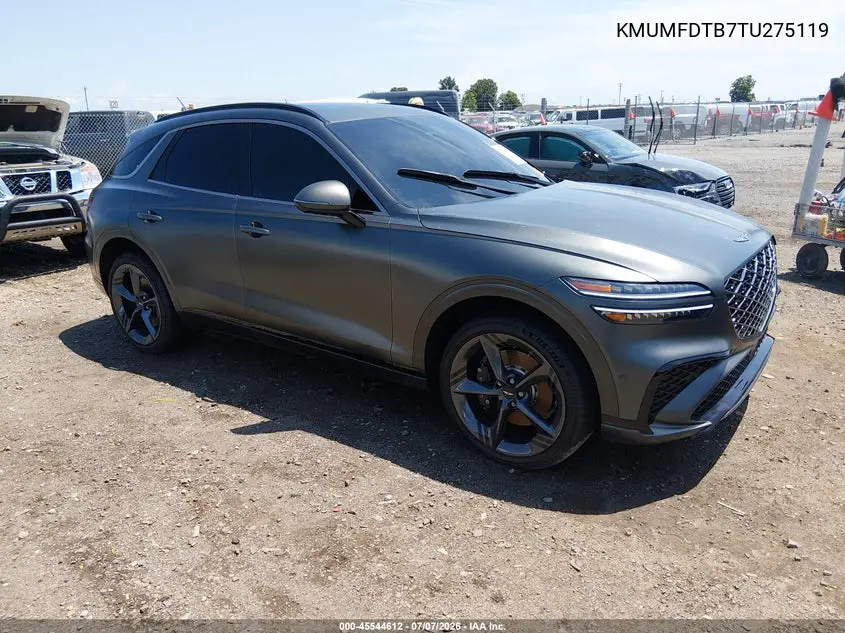 2026 Genesis Gv70 2.5T Sport Prestige VIN: KMUMFDTB7TU275119 Lot: 45544612