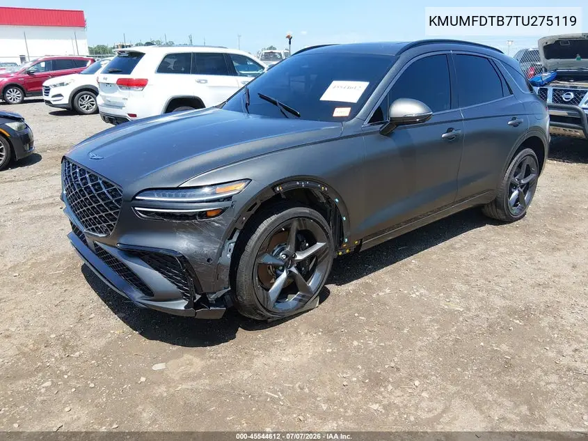 2026 Genesis Gv70 2.5T Sport Prestige VIN: KMUMFDTB7TU275119 Lot: 45544612
