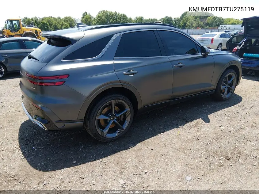 2026 Genesis Gv70 2.5T Sport Prestige VIN: KMUMFDTB7TU275119 Lot: 45544612