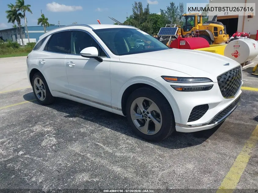 2026 Genesis Gv70 2.5T VIN: KMUMADTB5TU267616 Lot: 45681756