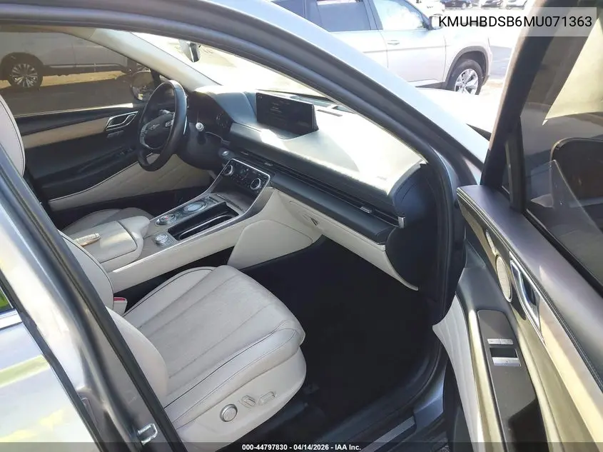 2021 Genesis Gv80 2.5T Awd VIN: KMUHBDSB6MU071363 Lot: 44797830
