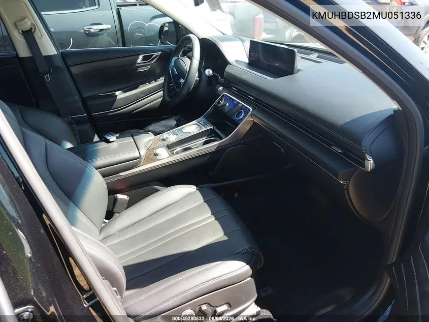 2021 Genesis Gv80 2.5T Awd VIN: KMUHBDSB2MU051336 Lot: 45280533