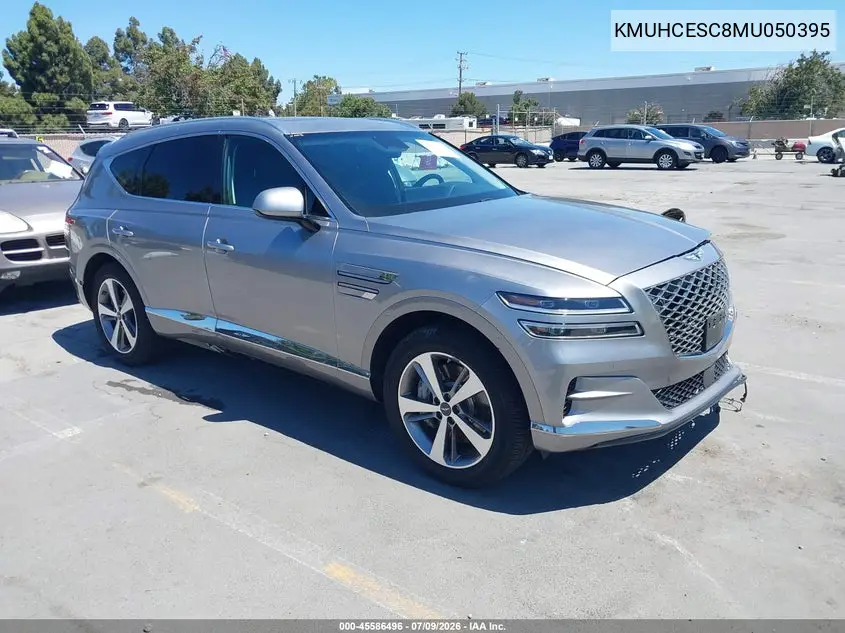 2021 Genesis Gv80 3.5T Awd VIN: KMUHCESC8MU050395 Lot: 45586496