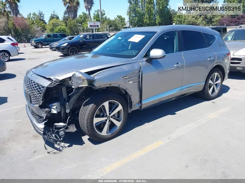 2021 Genesis Gv80 3.5T Awd VIN: KMUHCESC8MU050395 Lot: 45586496
