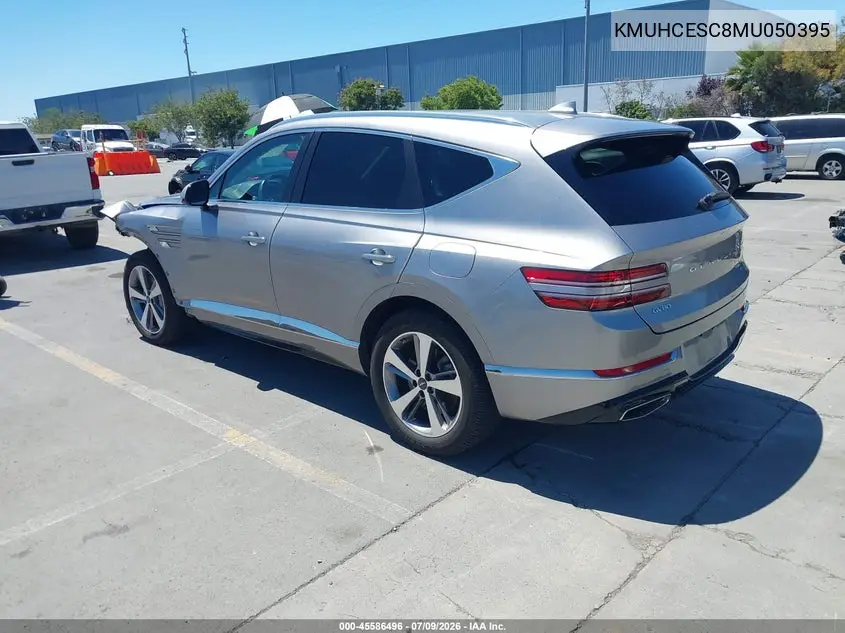 2021 Genesis Gv80 3.5T Awd VIN: KMUHCESC8MU050395 Lot: 45586496