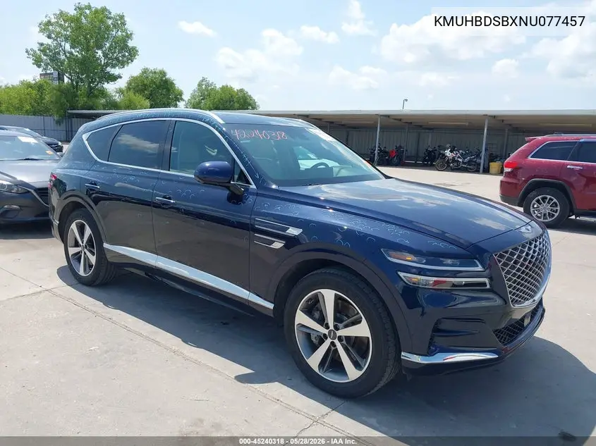 2022 Genesis Gv80 2.5T Awd VIN: KMUHBDSBXNU077457 Lot: 45240318