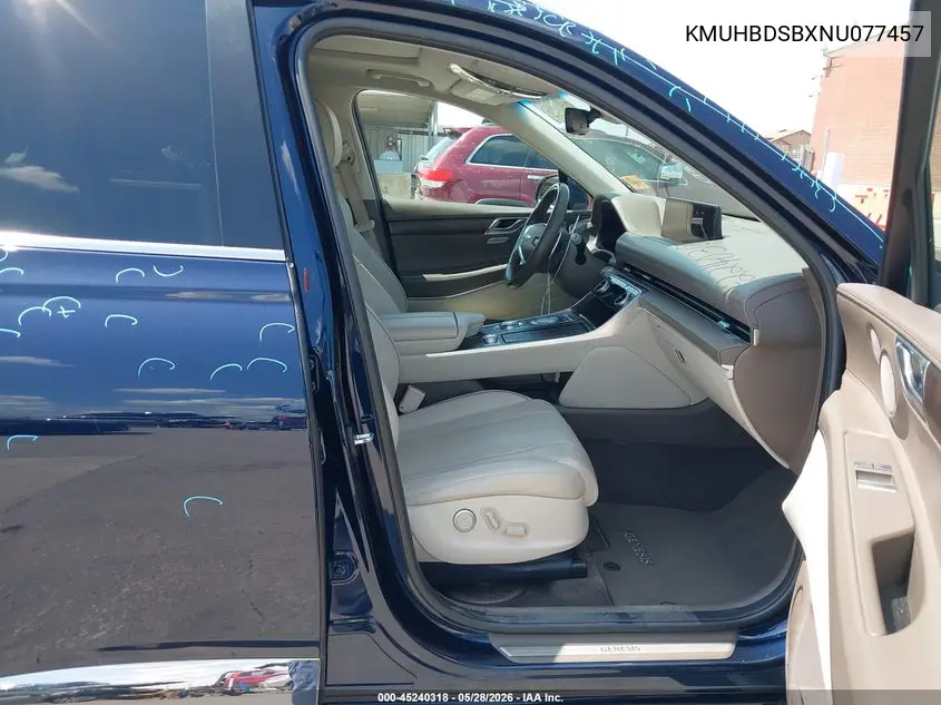 2022 Genesis Gv80 2.5T Awd VIN: KMUHBDSBXNU077457 Lot: 45240318