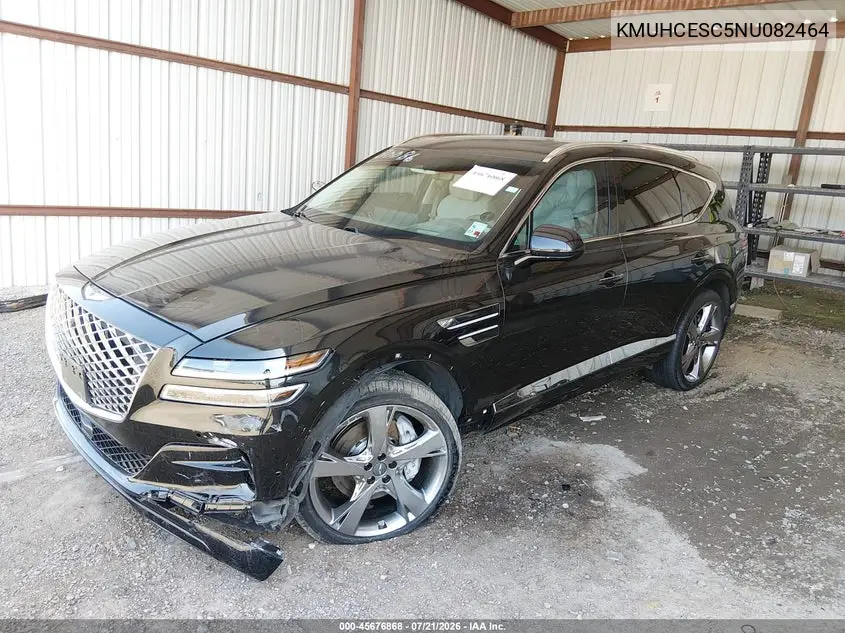 2022 Genesis Gv80 3.5T Awd VIN: KMUHCESC5NU082464 Lot: 45676868
