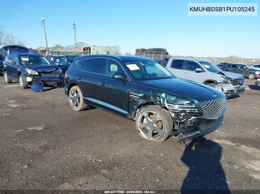 2023 Genesis Gv80 2.5T Awd VIN: KMUHBDSB1PU105245 Lot: 44777569