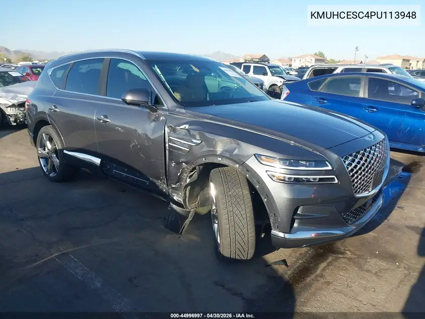 2023 Genesis Gv80 3.5T Awd VIN: KMUHCESC4PU113948 Lot: 44996997
