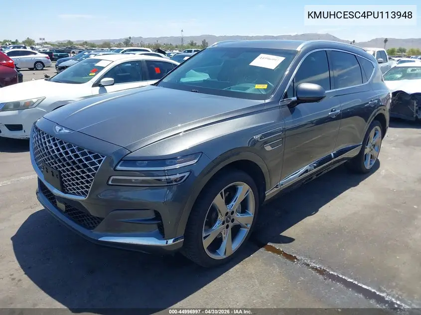 2023 Genesis Gv80 3.5T Awd VIN: KMUHCESC4PU113948 Lot: 44996997