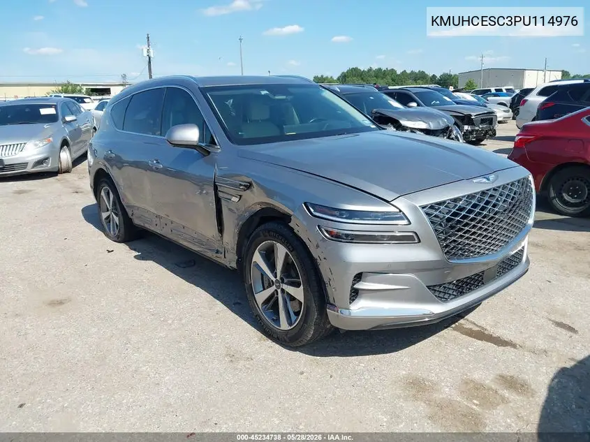 2023 Genesis Gv80 3.5T Awd Advanced VIN: KMUHCESC3PU114976 Lot: 45234738