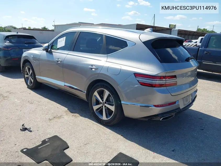 2023 Genesis Gv80 3.5T Awd Advanced VIN: KMUHCESC3PU114976 Lot: 45234738