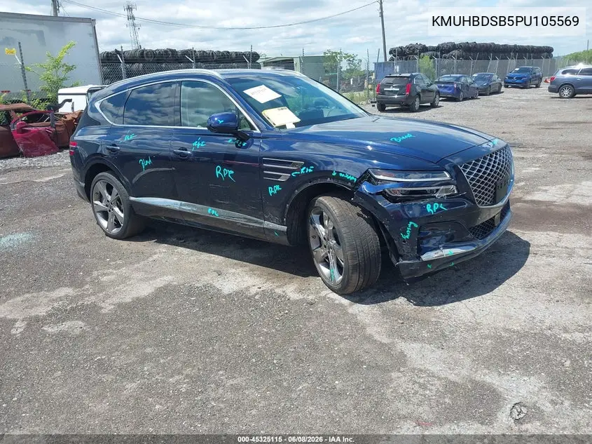 2023 Genesis Gv80 2.5T Awd VIN: KMUHBDSB5PU105569 Lot: 45325115