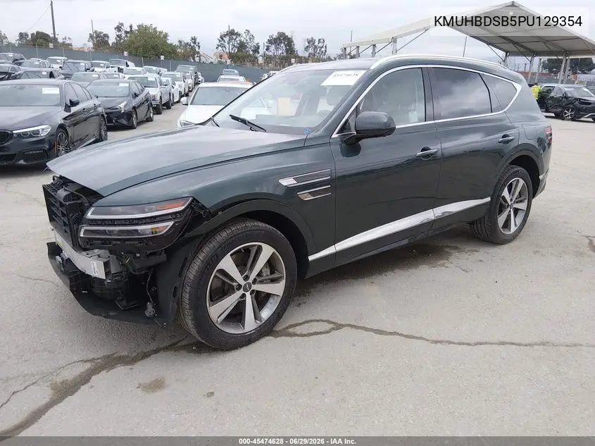 2023 Genesis Gv80 2.5T Awd VIN: KMUHBDSB5PU129354 Lot: 45474628