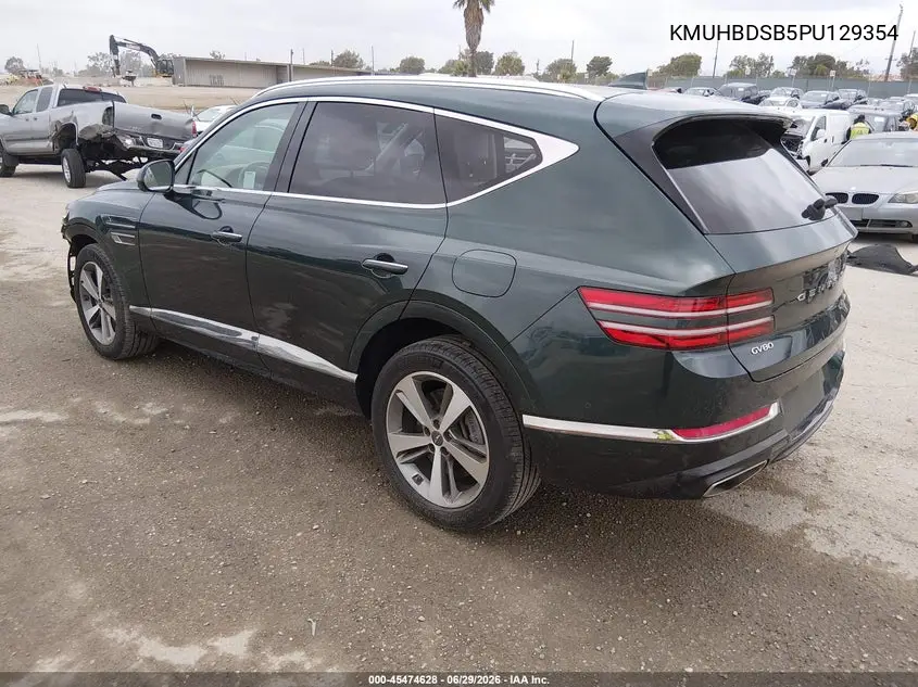 2023 Genesis Gv80 2.5T Awd VIN: KMUHBDSB5PU129354 Lot: 45474628