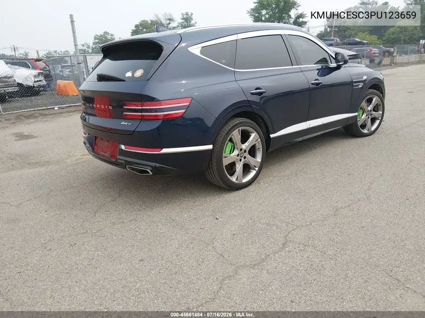2023 Genesis Gv80 3.5T Awd VIN: KMUHCESC3PU123659 Lot: 45661484