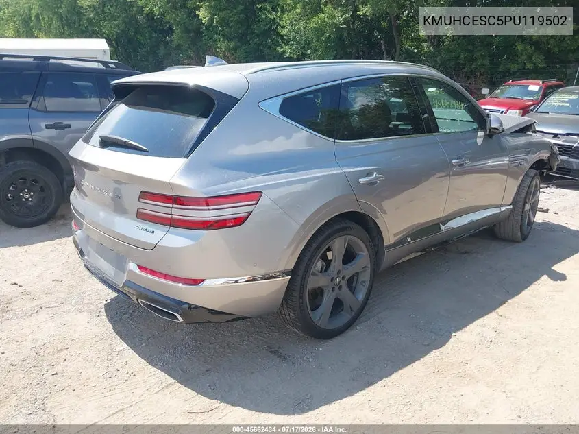 2023 Genesis Gv80 3.5T Awd VIN: KMUHCESC5PU119502 Lot: 45662434