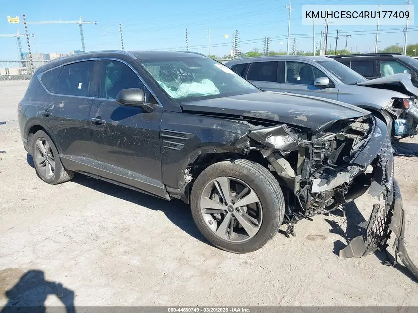 2024 Genesis Gv80 3.5T Awd VIN: KMUHCESC4RU177409 Lot: 44660749