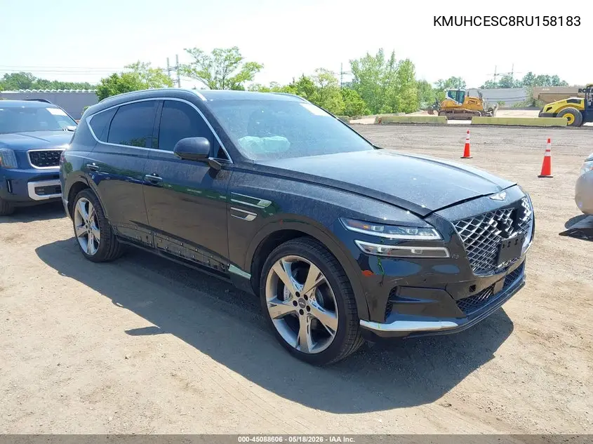2024 Genesis Gv80 3.5T 7P (A8) VIN: KMUHCESC8RU158183 Lot: 45088606