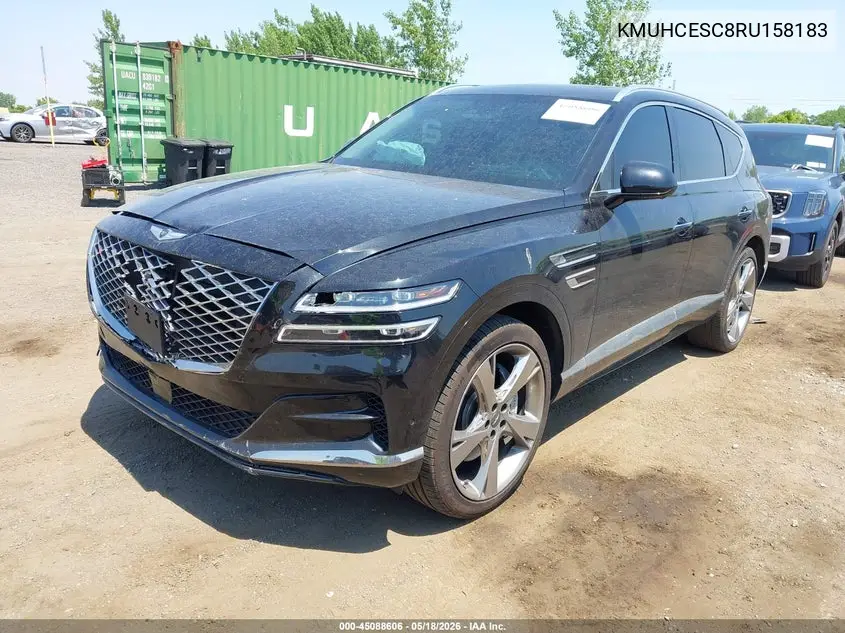 2024 Genesis Gv80 3.5T 7P (A8) VIN: KMUHCESC8RU158183 Lot: 45088606