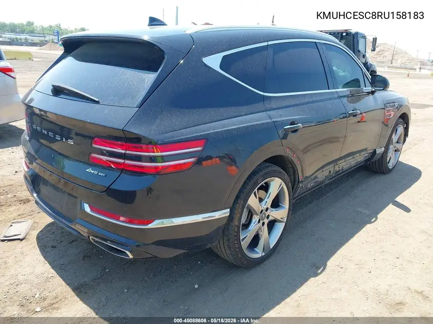 2024 Genesis Gv80 3.5T 7P (A8) VIN: KMUHCESC8RU158183 Lot: 45088606