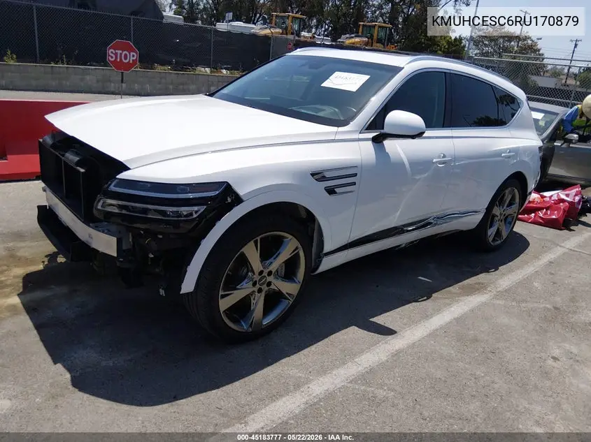 2024 Genesis Gv80 3.5T Awd VIN: KMUHCESC6RU170879 Lot: 45183777