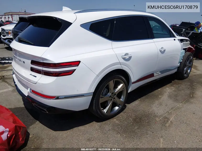 2024 Genesis Gv80 3.5T Awd VIN: KMUHCESC6RU170879 Lot: 45183777