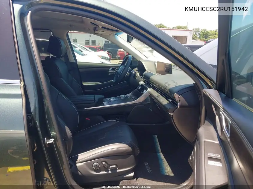 2024 Genesis Gv80 3.5T Awd VIN: KMUHCESC2RU151942 Lot: 45263097