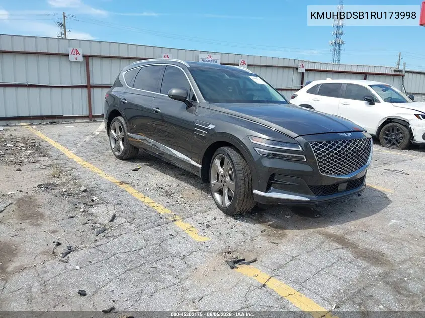 2024 Genesis Gv80 2.5T Awd VIN: KMUHBDSB1RU173998 Lot: 45302175
