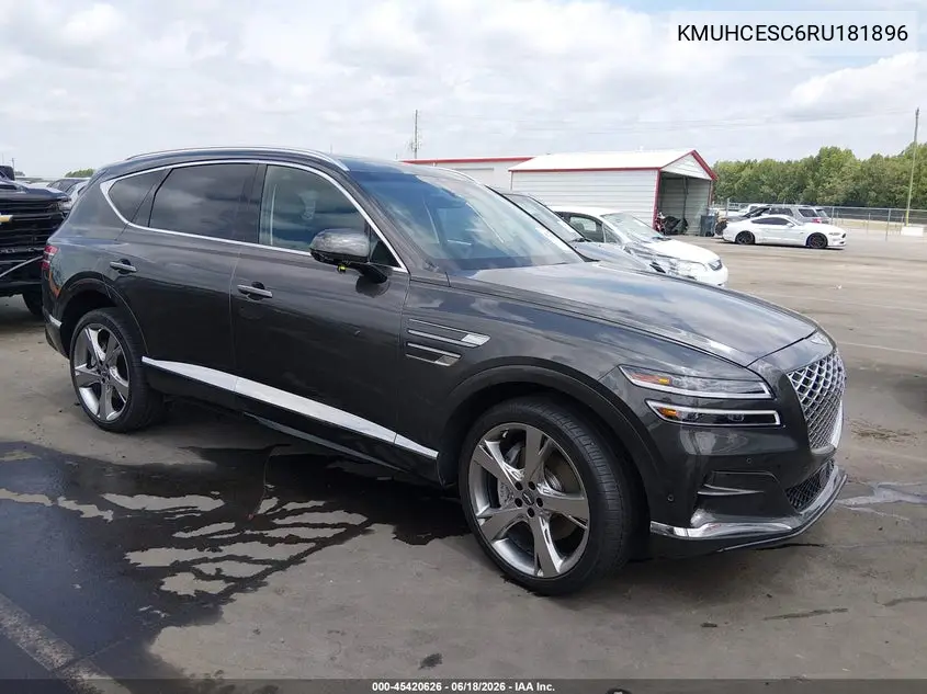 2024 Genesis Gv80 3.5T Awd VIN: KMUHCESC6RU181896 Lot: 45420626
