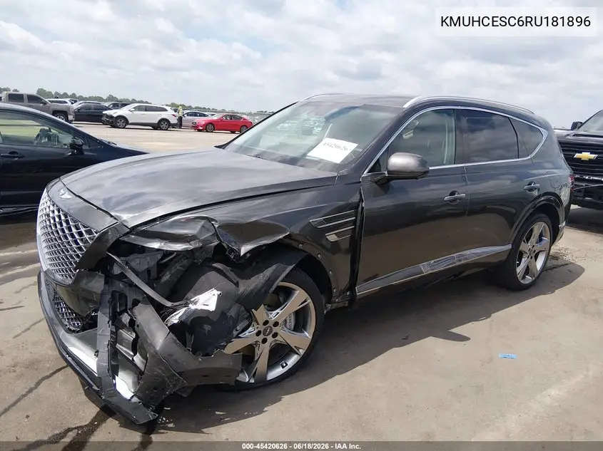 2024 Genesis Gv80 3.5T Awd VIN: KMUHCESC6RU181896 Lot: 45420626