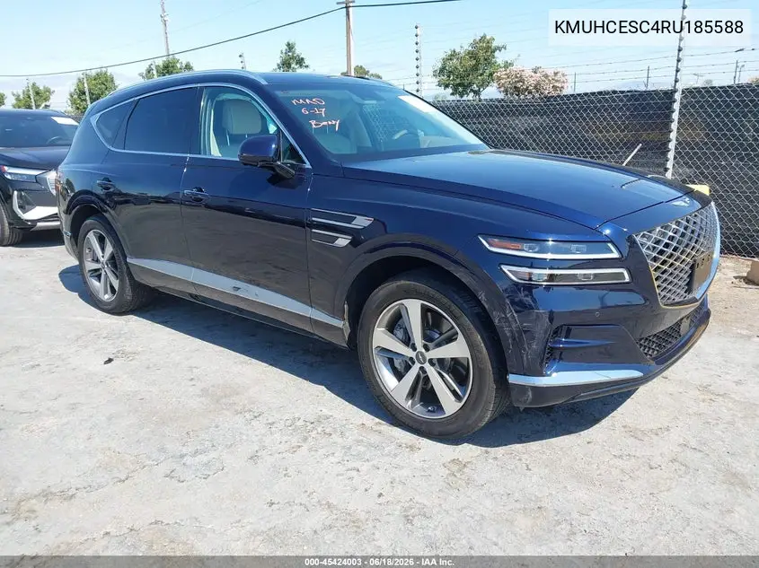 2024 Genesis Gv80 3.5T 7P (A8) VIN: KMUHCESC4RU185588 Lot: 45424003