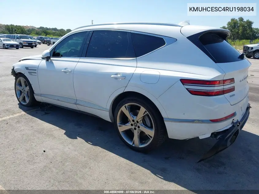2024 Genesis Gv80 3.5T Awd VIN: KMUHCESC4RU198034 Lot: 45561699