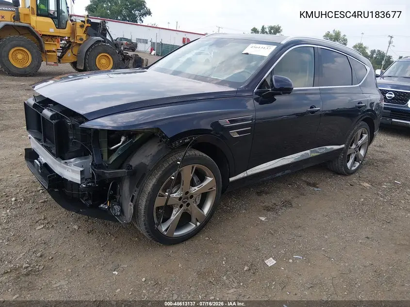 2024 Genesis Gv80 3.5T Awd VIN: KMUHCESC4RU183677 Lot: 45613137