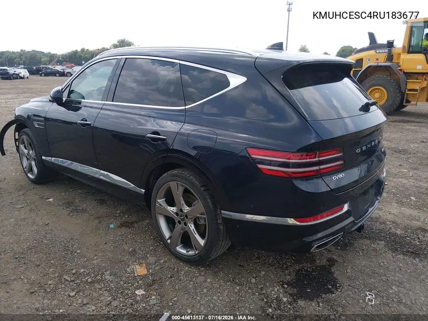 2024 Genesis Gv80 3.5T Awd VIN: KMUHCESC4RU183677 Lot: 45613137