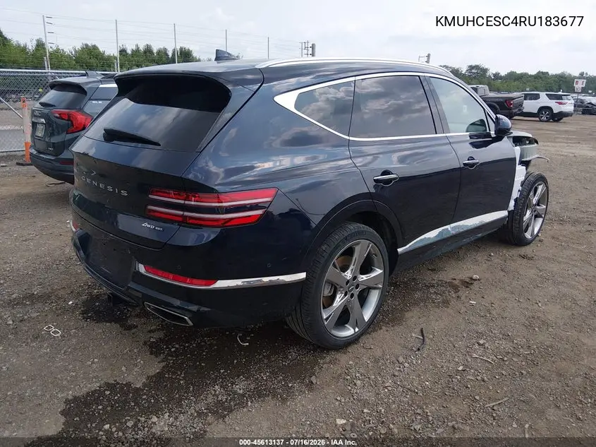2024 Genesis Gv80 3.5T Awd VIN: KMUHCESC4RU183677 Lot: 45613137