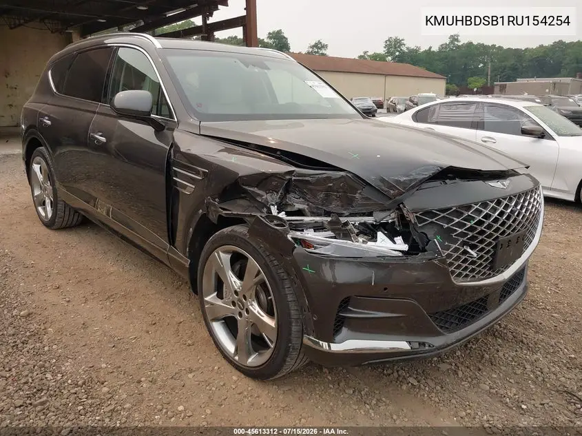 2024 Genesis Gv80 2.5T Awd VIN: KMUHBDSB1RU154254 Lot: 45613312