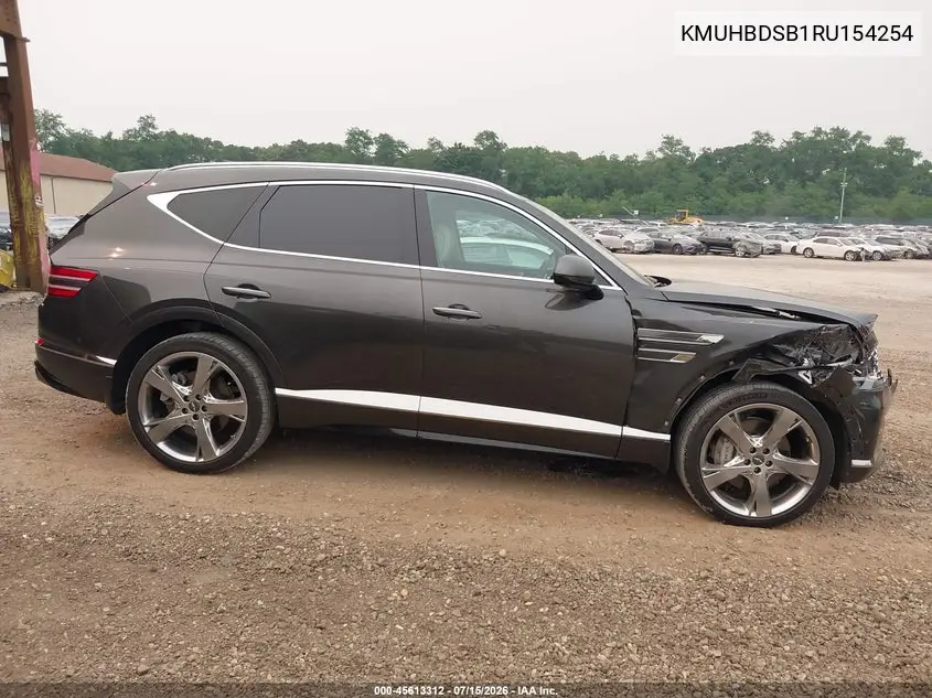 2024 Genesis Gv80 2.5T Awd VIN: KMUHBDSB1RU154254 Lot: 45613312