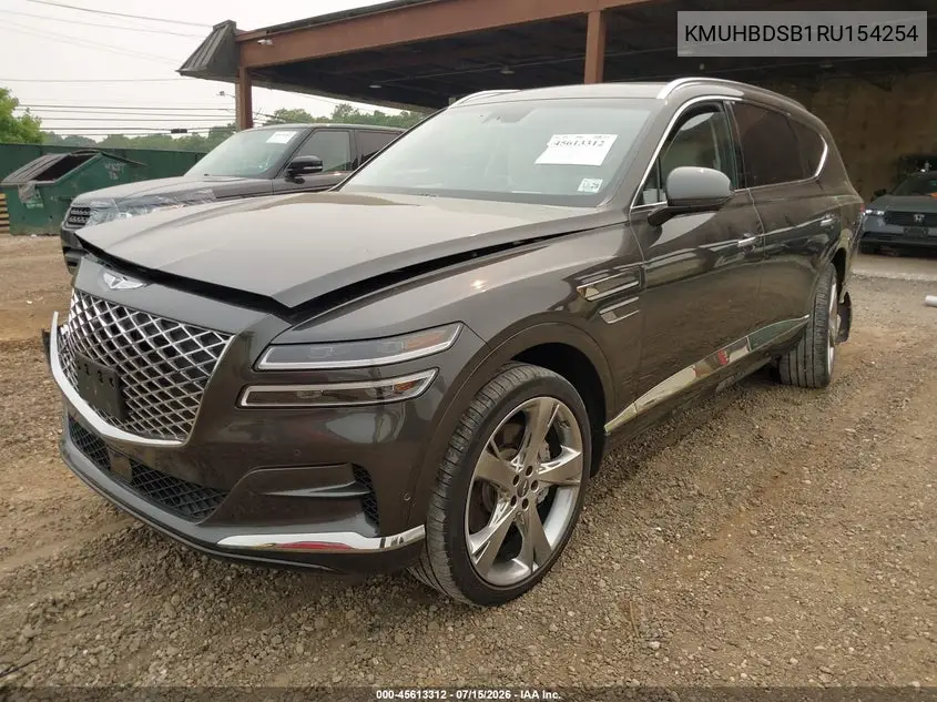 2024 Genesis Gv80 2.5T Awd VIN: KMUHBDSB1RU154254 Lot: 45613312