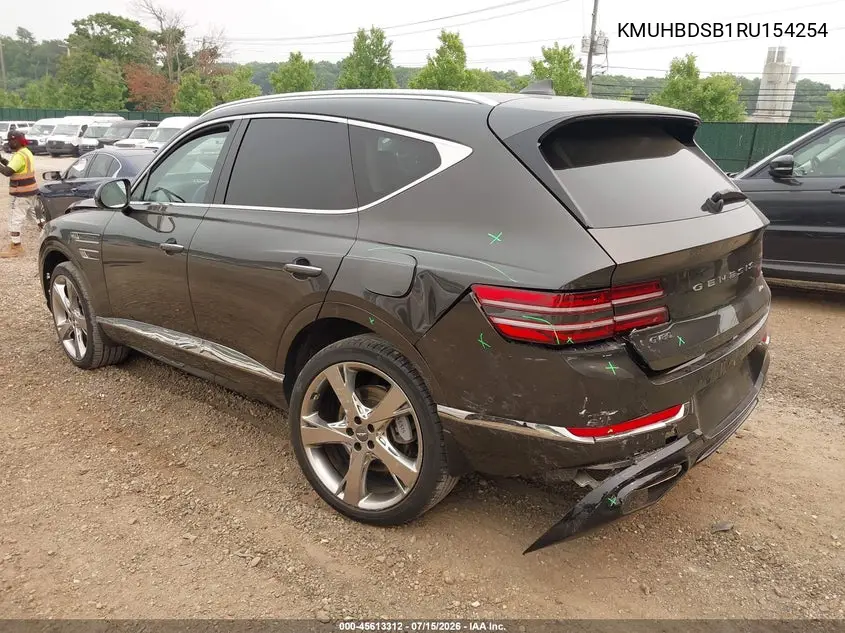 2024 Genesis Gv80 2.5T Awd VIN: KMUHBDSB1RU154254 Lot: 45613312