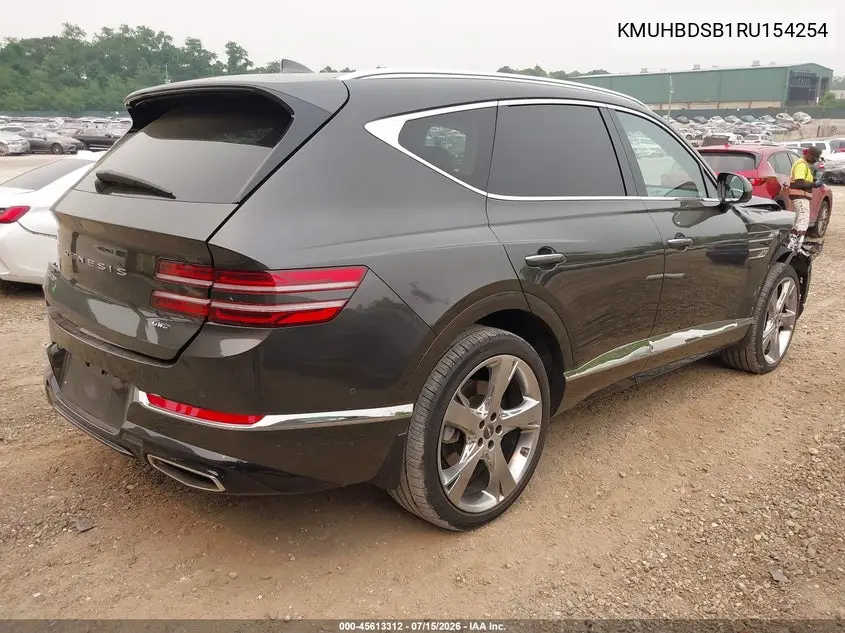 2024 Genesis Gv80 2.5T Awd VIN: KMUHBDSB1RU154254 Lot: 45613312