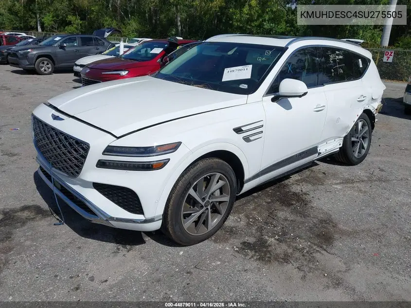 2025 Genesis Gv80 3.5T Advanced Awd VIN: KMUHDESC4SU275505 Lot: 44879011